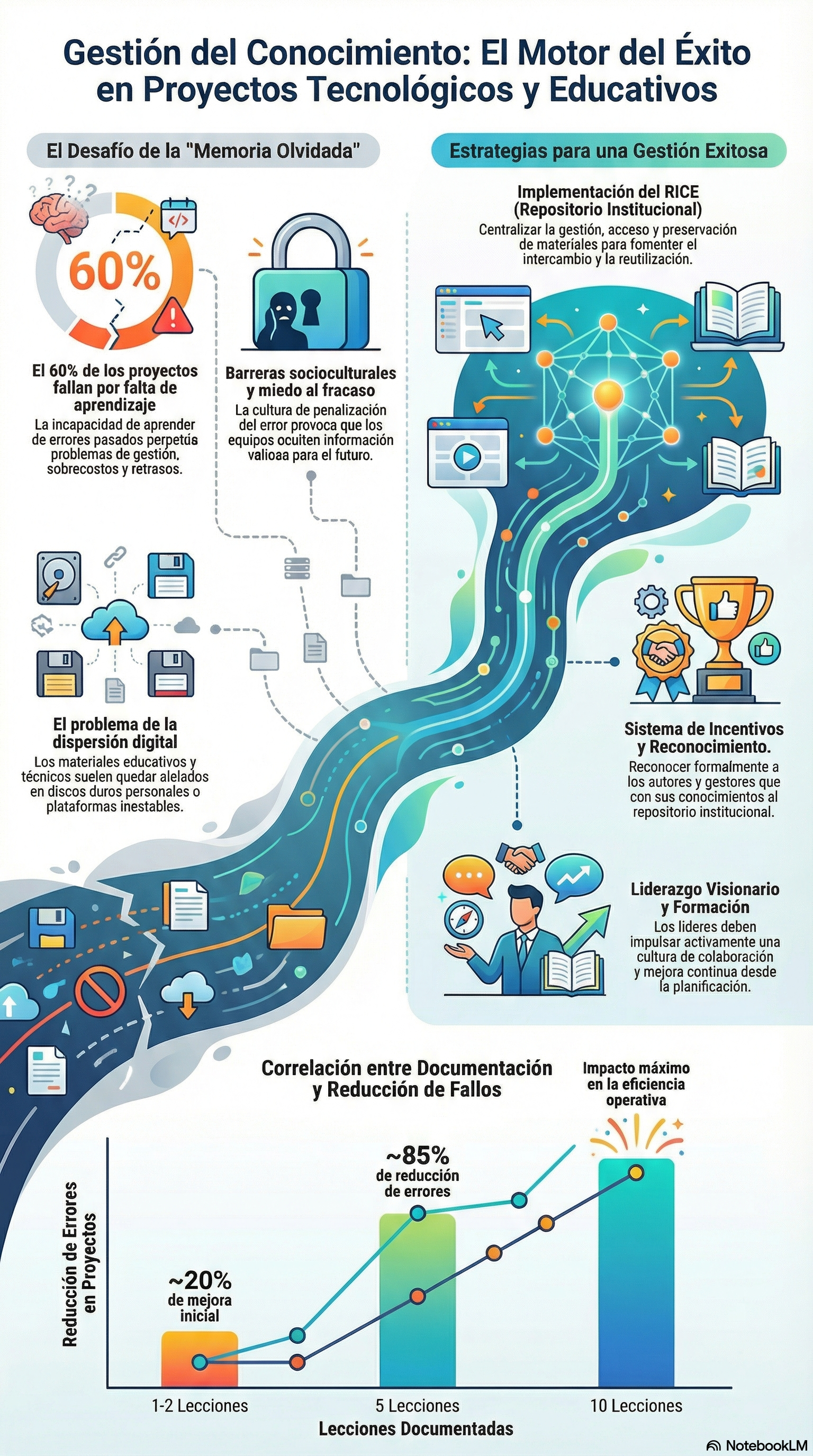 Infografía gestión del conocimiento 